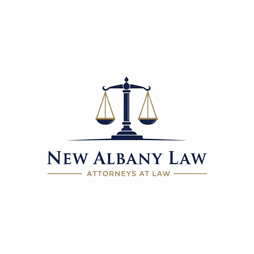 Fictional Falls City Law concept mark