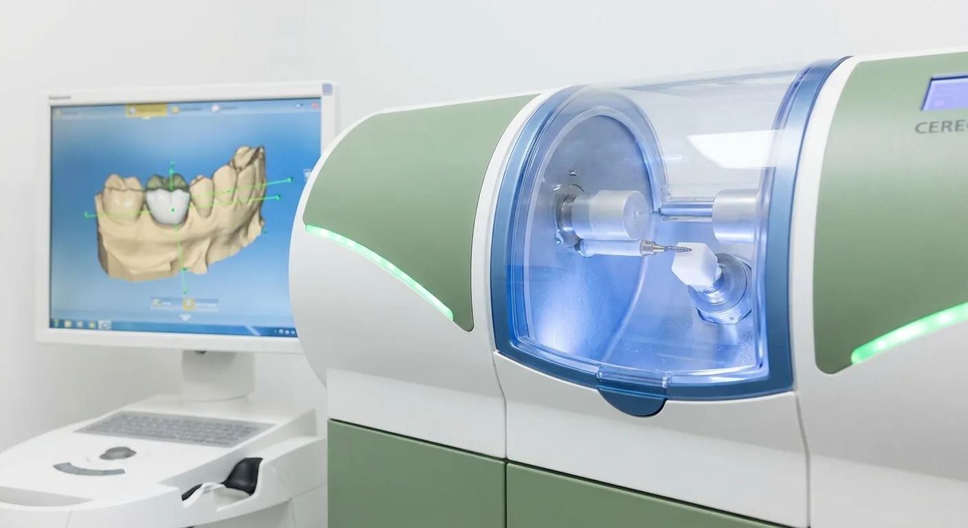 Concept image of dental technology, not actual practice equipment