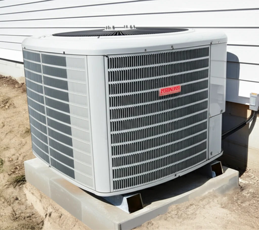 Louisville HVAC outdoor AC unit installation
