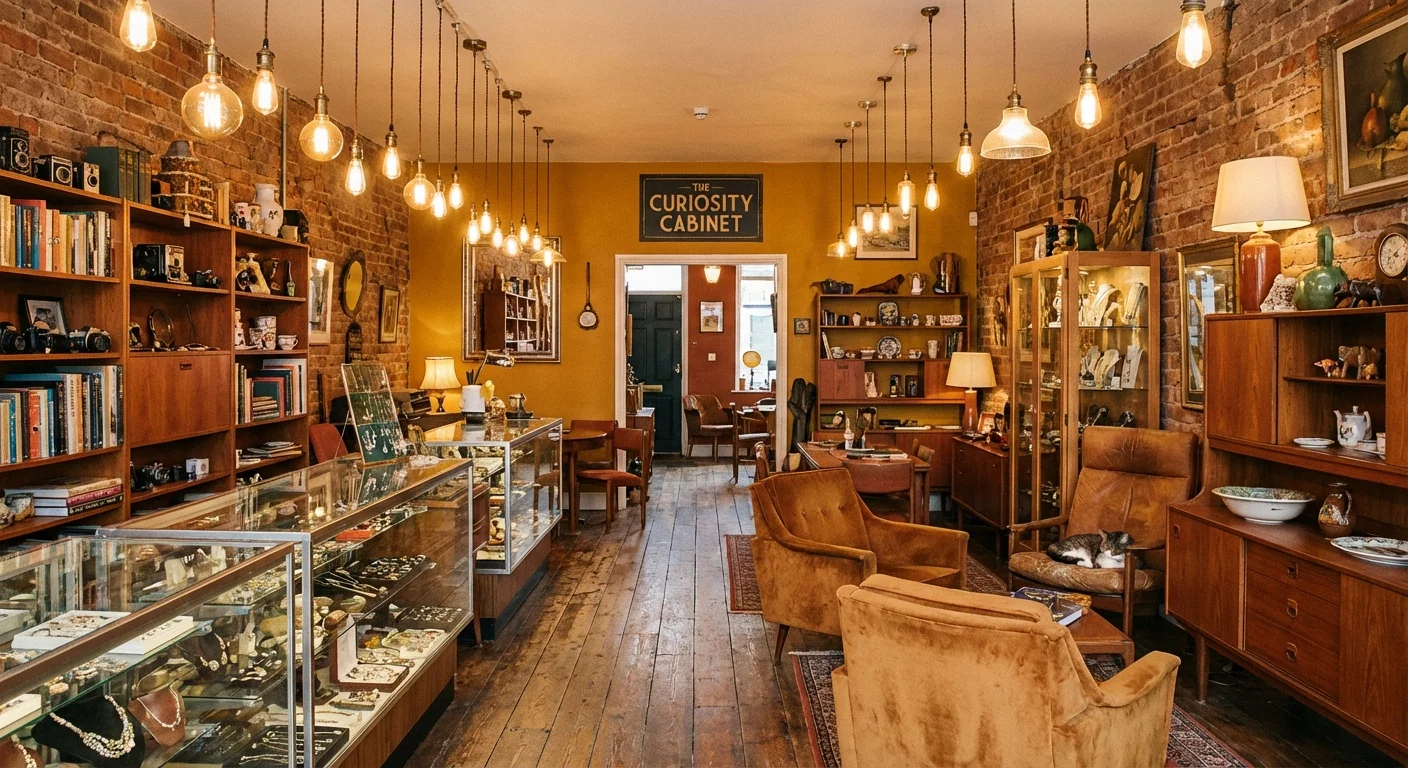 Louisville Vintage Market interior filled with curated antiques and vintage treasures